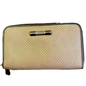 TOUS Continental Coated Canvas Signature Wallet
